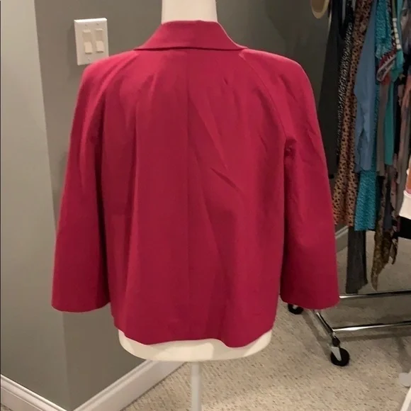 Talbots hot pink blazer - Picture 3 of 4